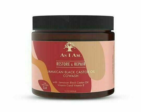 As I Am Jamaican black castor oil co-wash 16oz/454g