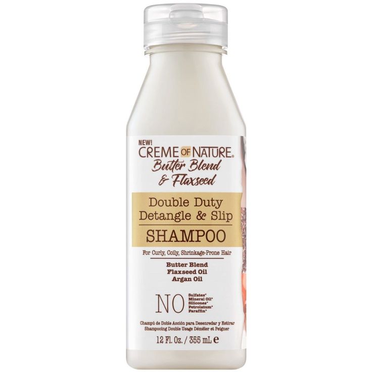 Creme of Nature Butter Blend & Flaxseed Shampoo 12oz