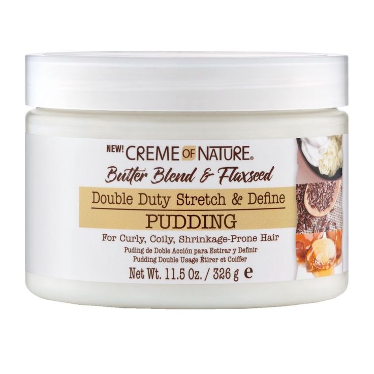 Creme of Nature Butter Blend & Flaxseed Pudding 11.5oz