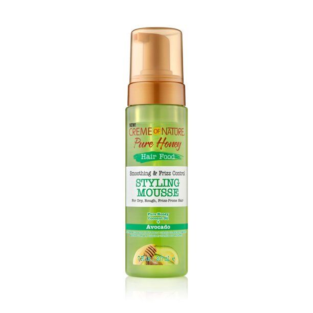Creme of Nature Pure Honey Hair Food Avocado Mousse 3S 7oz