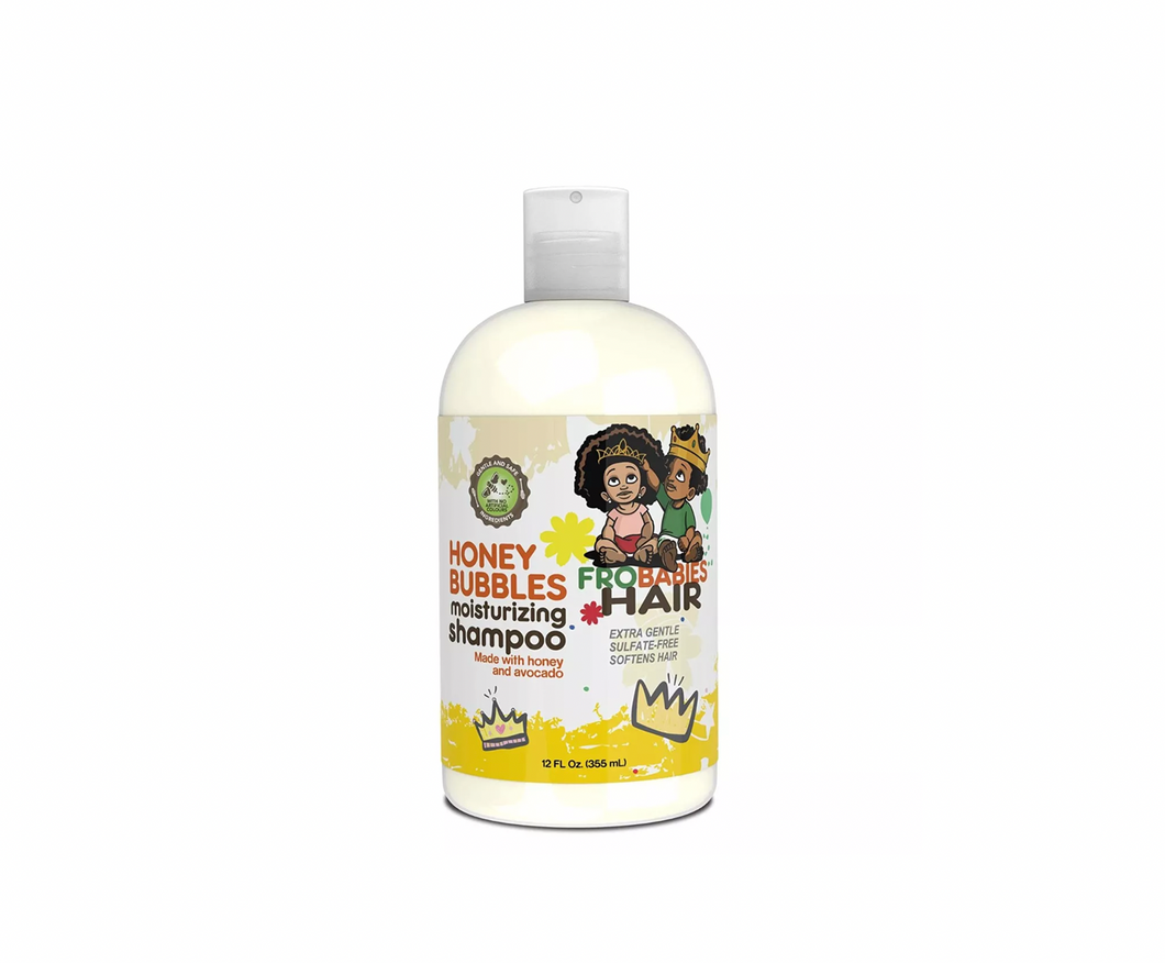 Fro Babies Honey Bubble Shampoo 12oz