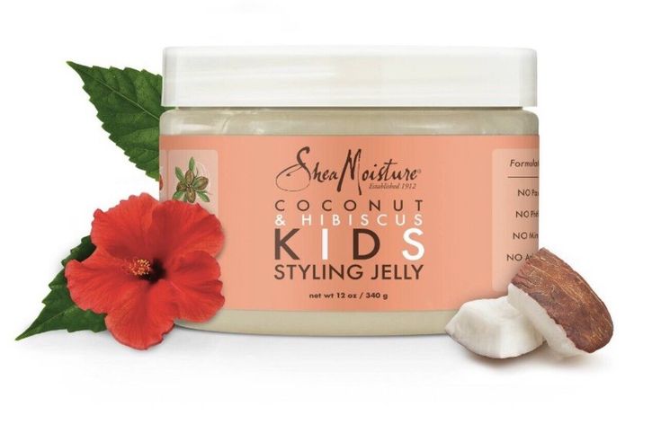 Shea Moisture coconut & hibiscus kids styling jelly 12oz