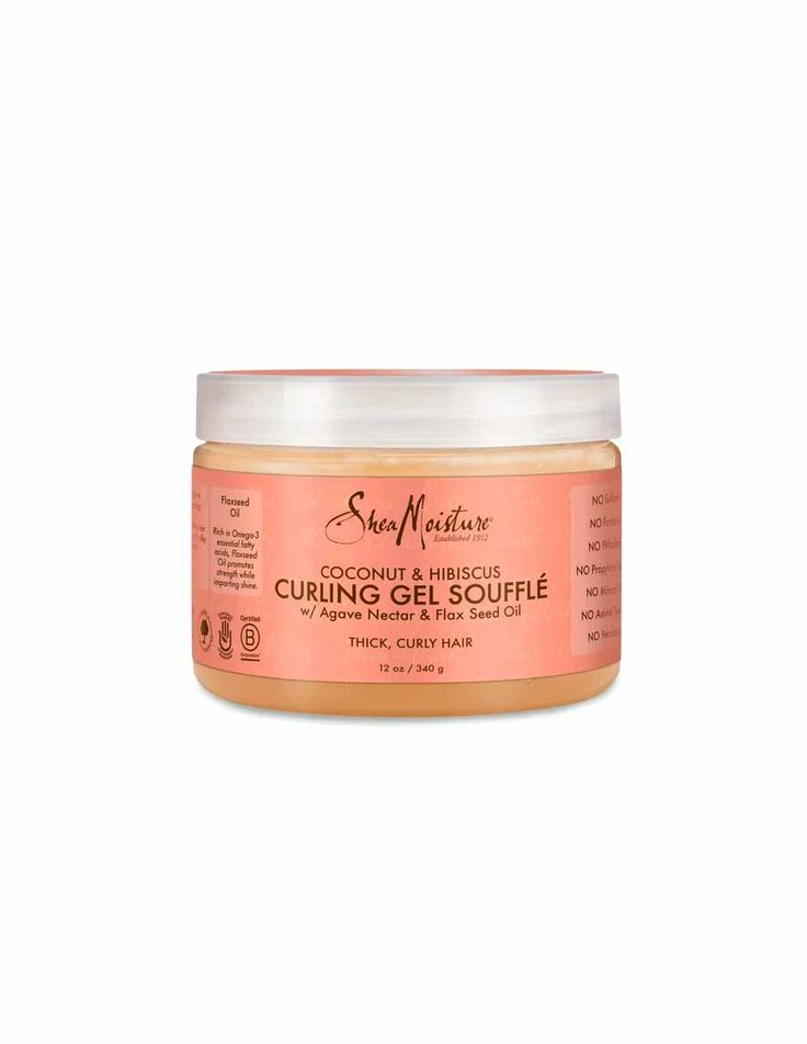 Shea Moisture coconut & hibiscus Curling Gel Souffle 12oz/340G