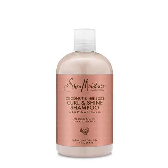 Shea Moisture coco & hibiscus shampoo 13oz/384ml