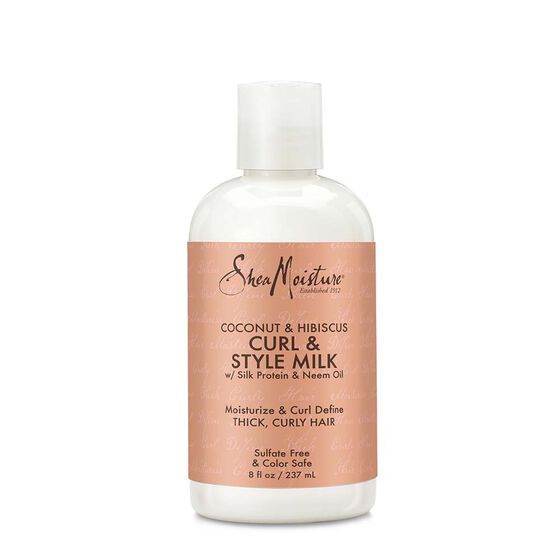 Shea Moisture coco & hibiscus curl & style milk 8oz/ 237ML